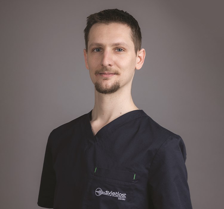 Hrvoje Antolić - der Abteilung für Netzhauterkrankungen